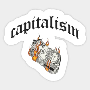 CAPITALISM Sticker